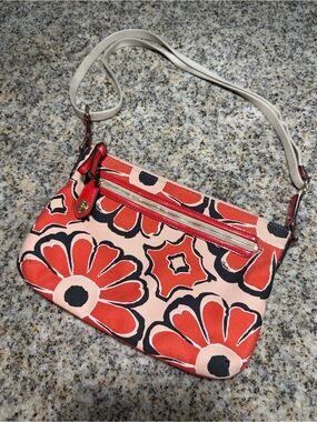 Coach Poppy Floral East West Swingpack